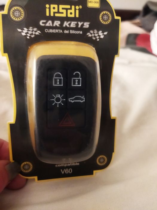 Capa silicone chaves carro Volvo v60 novo