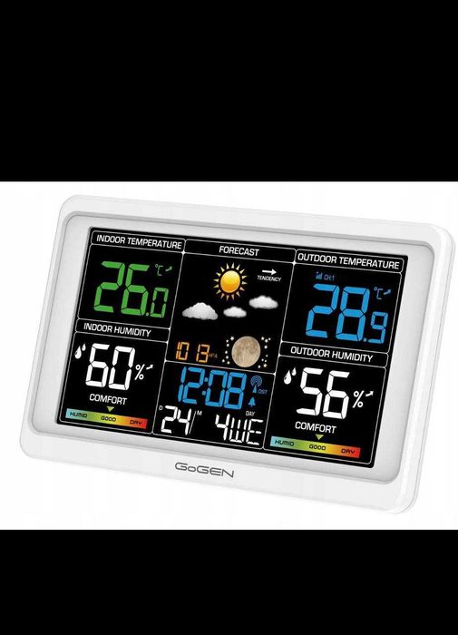 Stacja meteo GogeN ME3350W Biała