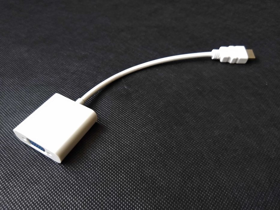 Przejściówka konwerter z HDMI na VGA D-SUB