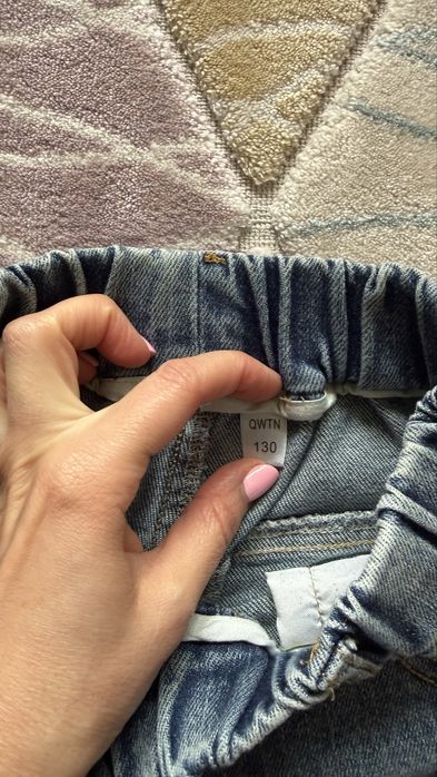 Дитячі джинси баггі універсальні