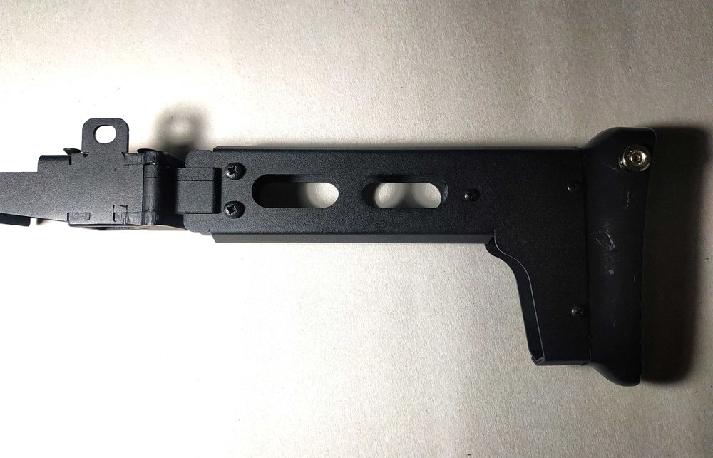 Приклад на АК- 74, Ак-47, РПК, AKM складний, металевий.