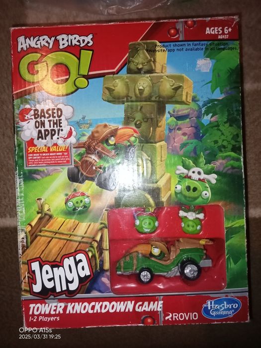 Jenga angry birds GO!