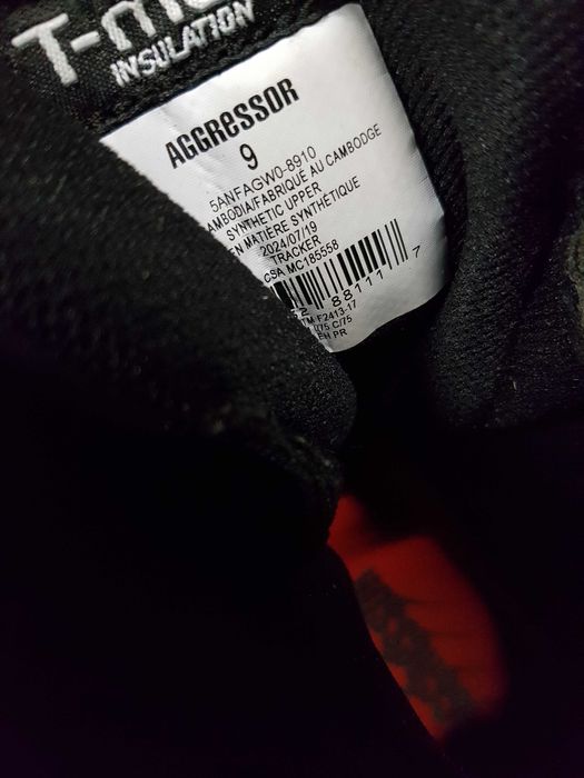 Buty robocze AGGRESSOR rozm 42 wkł 27,5 cm S3