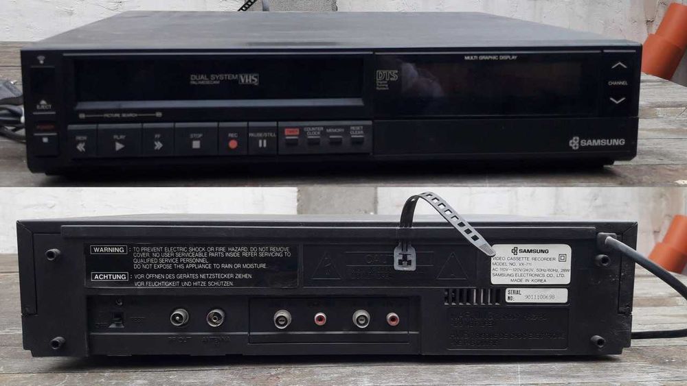 Видеомагнитофон пишущий  SAMSUNG VX-711 c тьюнером