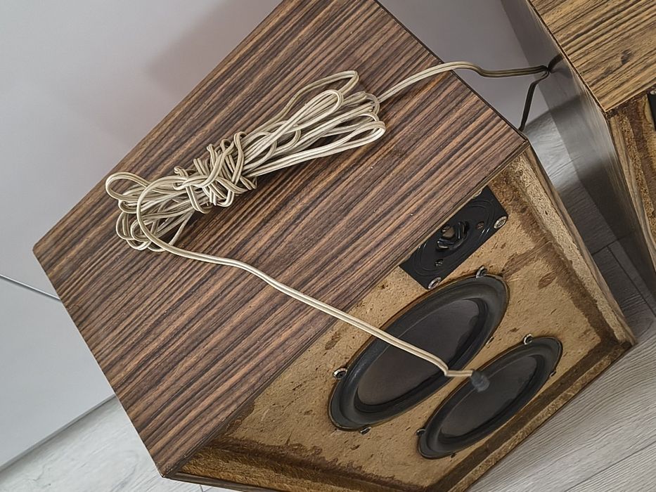 Kolumny, głośniki PRL - samoróbka