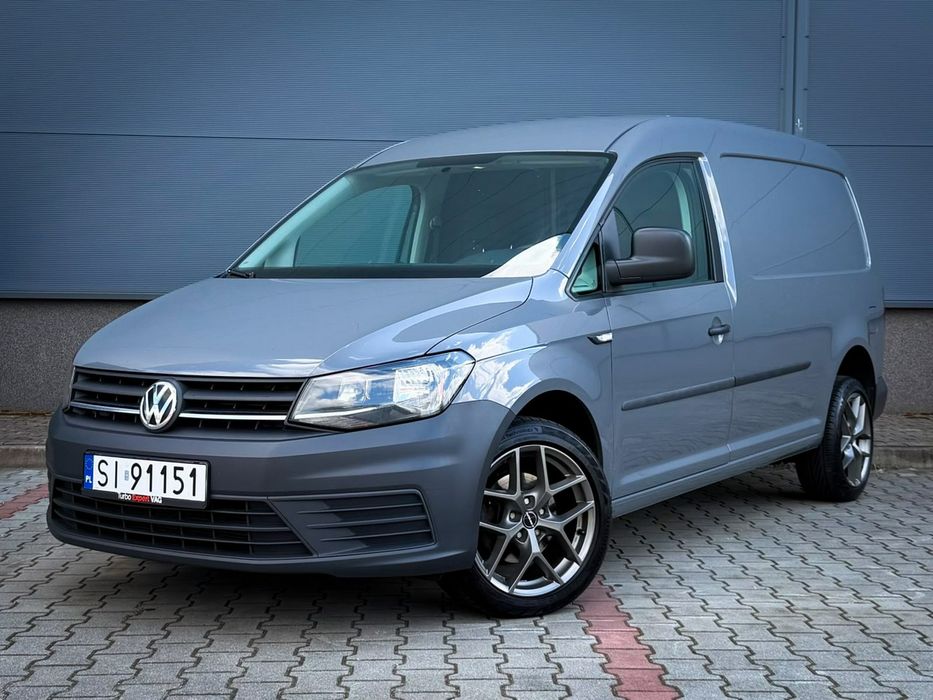Volkswagen Caddy Long 2.0 TDI VAT23% Salon PL II właściciel Hak