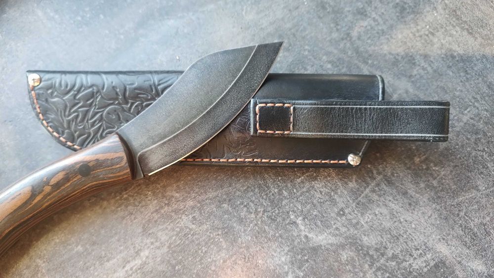 Nóż ZZ CUSTOM Knives, Nessmuk, NCV1, Dymonwood