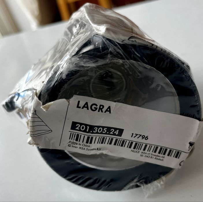 Candeeiro secretaria ikea Lagra