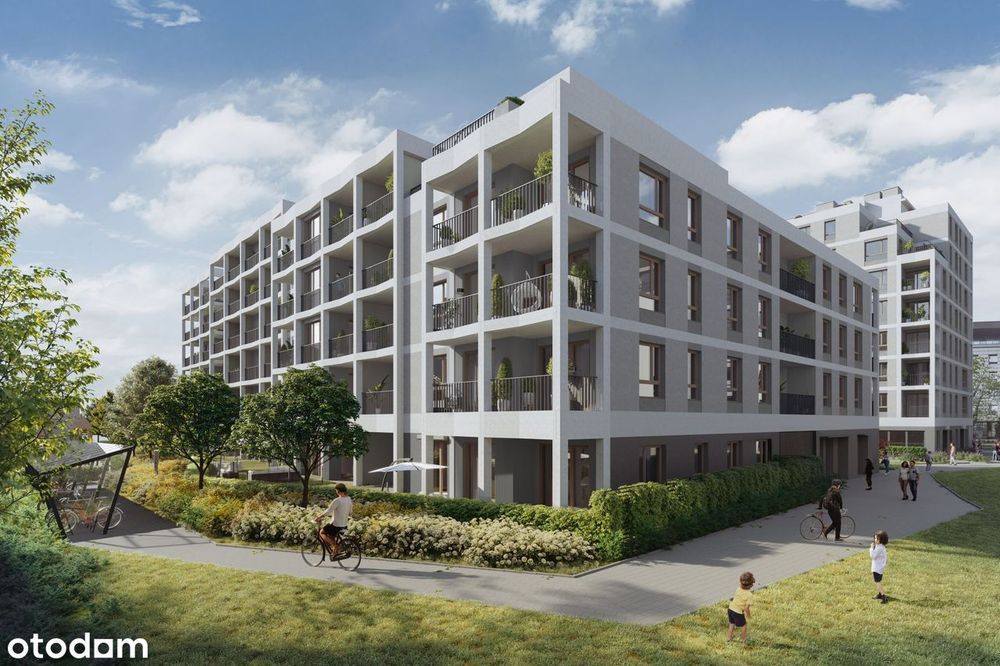 2-pokojowe mieszkanie 45m2 + loggia