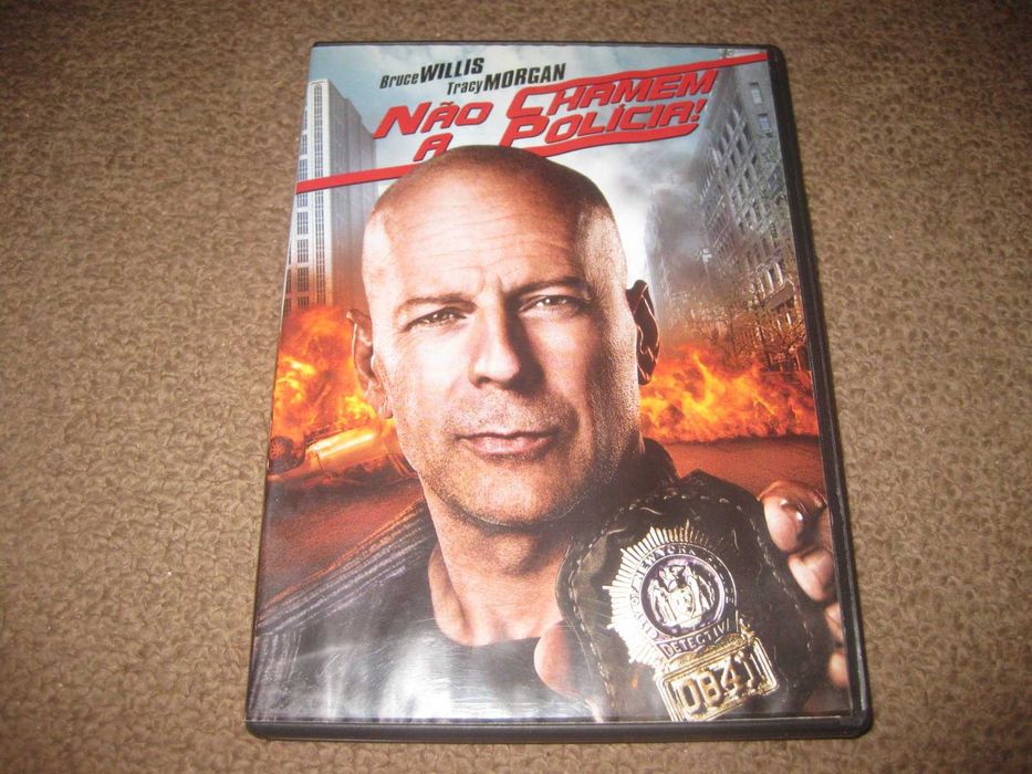 DVD "Não Chamem a Polícia" com Bruce Willis