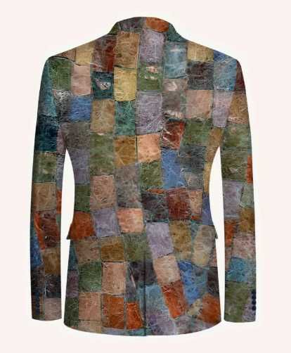 Marynarka męska mozaikowa