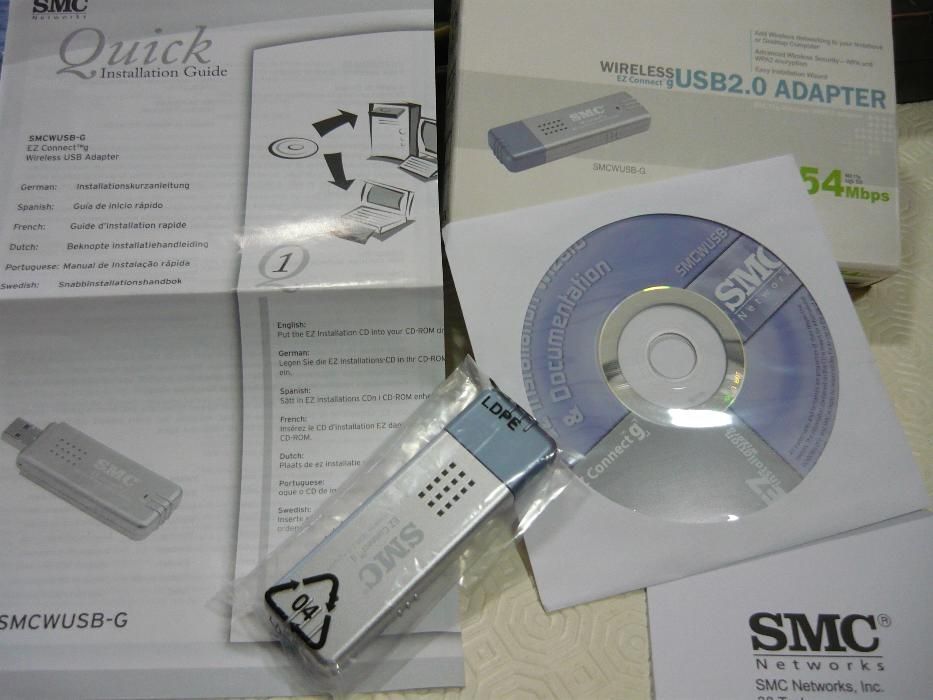 Wireless Adapter – USB 2.0 for Computer – SMC Brand64286243018113124