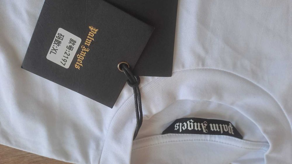 Футболка Palm Angels  біла XL