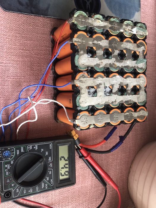 Акумуляторна Li-Ion збірка 6S5P 21700 Батарея 6S5P 25.2V  20000 mAh