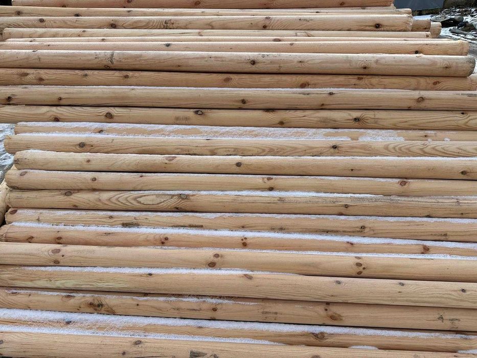 Wałki , palisady, kołki liściaste