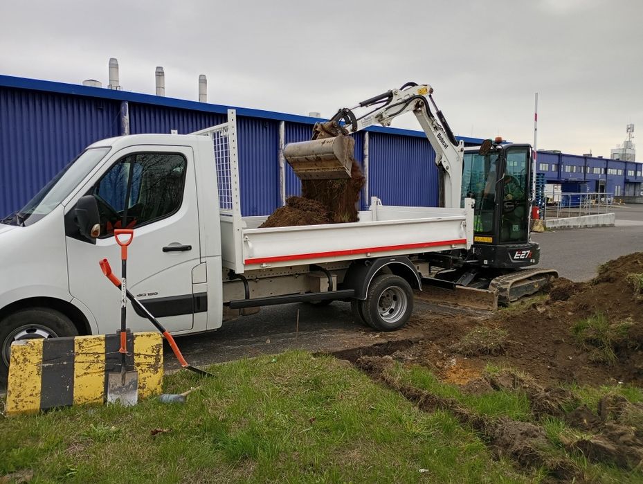 Wynajem master Iveco  wywrotka/ kiper do 3.5t