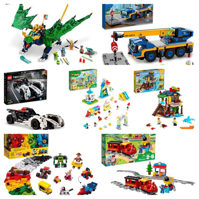 Lego, City, Friends, Technik, Duplo, Harry Potter, Creator, Minecraft