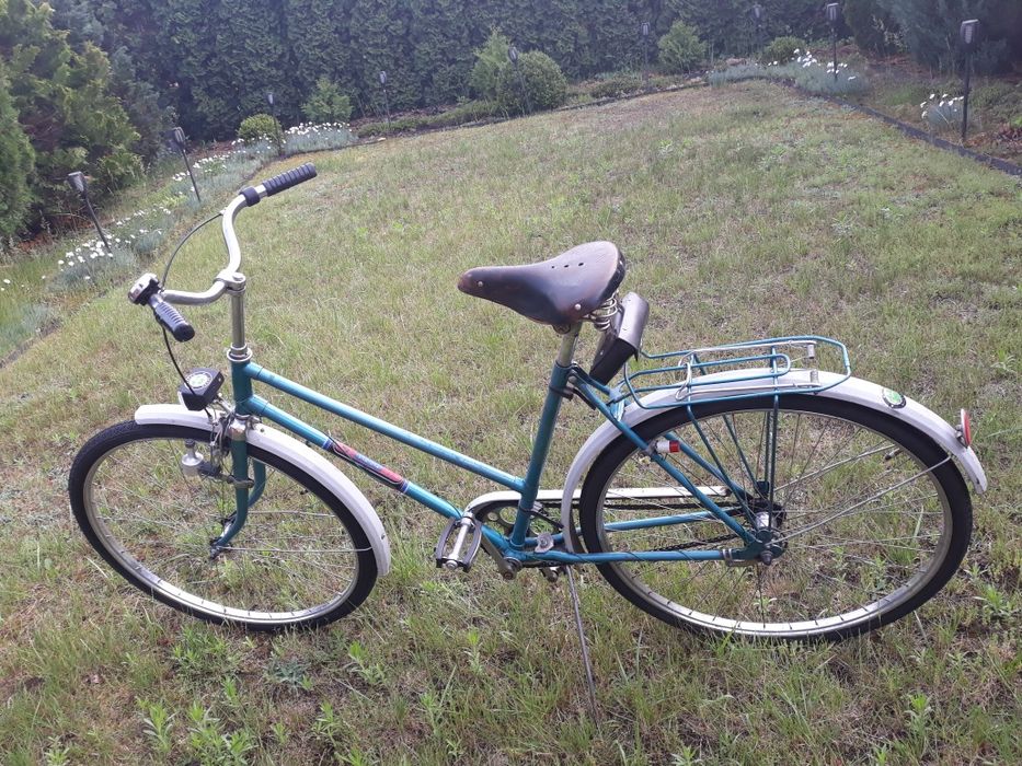 Rower Ukraina damka model 112-512,koła 28cali w pełni sprawny. .