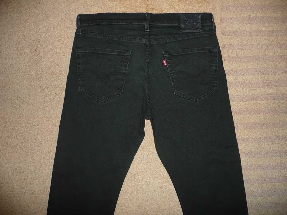 Spodnie dżinsy LEVIS 502 W33/L32=44,5/106cm grafit premium