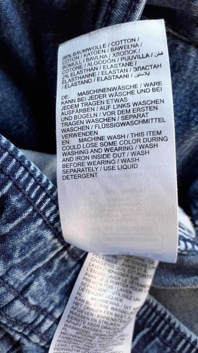 Calças ganga homem 52 ulla popken