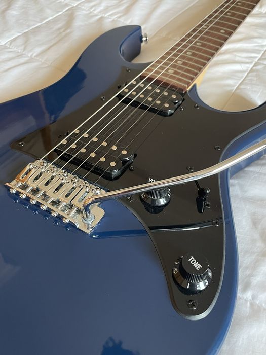 Guitarra Elétrica Ibanez Gio A czul + Amplificador + Acessórios (Como Nova)