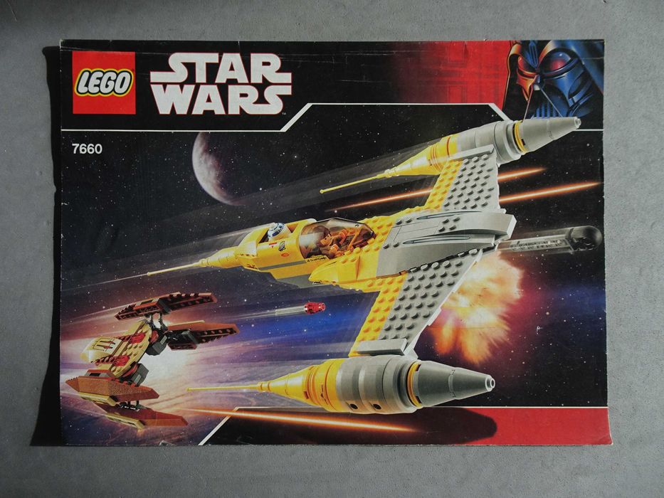 Antigo catálogo - Instruções Lego Star Wars - 7660