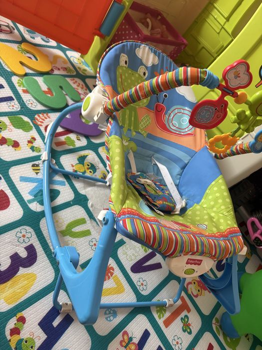 Cadeira de baloiço para bebe Fisher Price