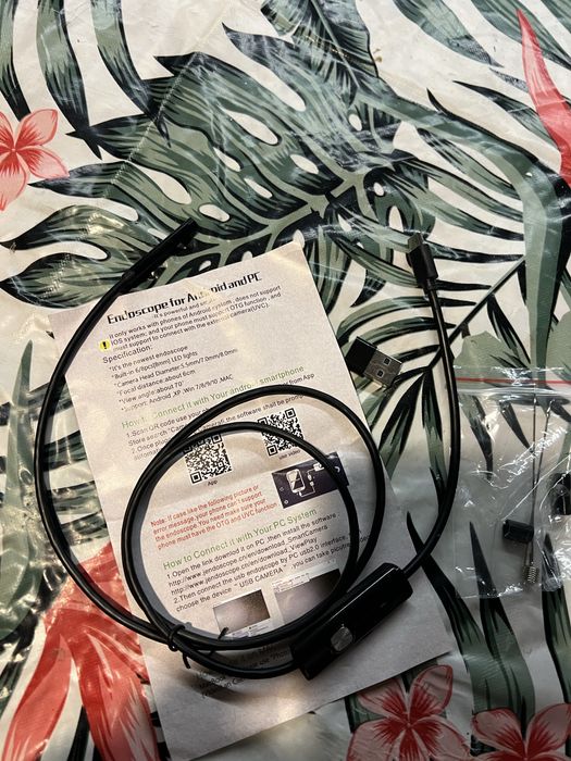 Kamera endoskop na telefon