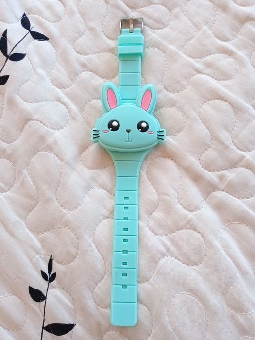 Silikonowy cyfrowy zegarek dla dzieci