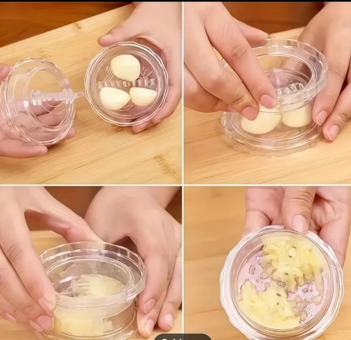 Пресс для чеснока - быстро, без ножа и запаха на руках.