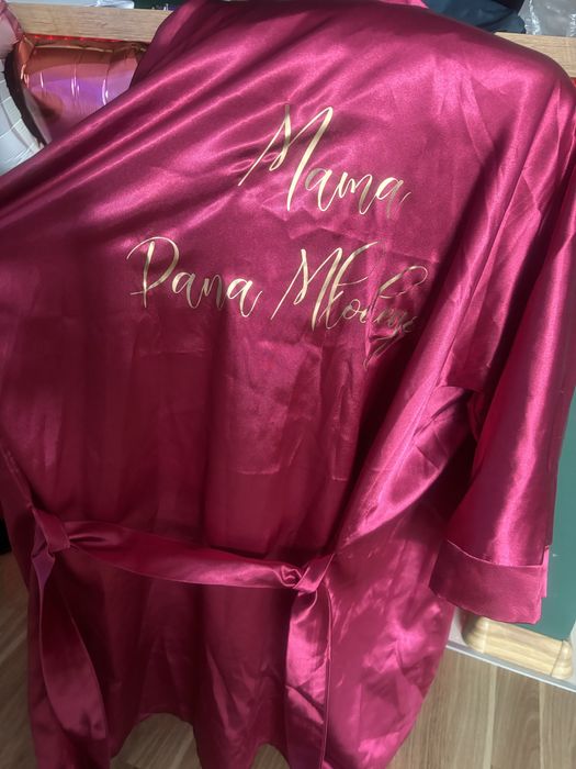 Szlafrok dla mamy pana młodego