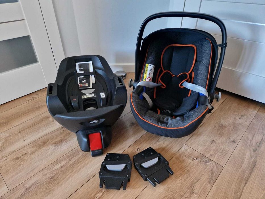 Wózek JEDO TAMEL + fotelik Britax Romer Baby-safe i-Size z bazą isofix