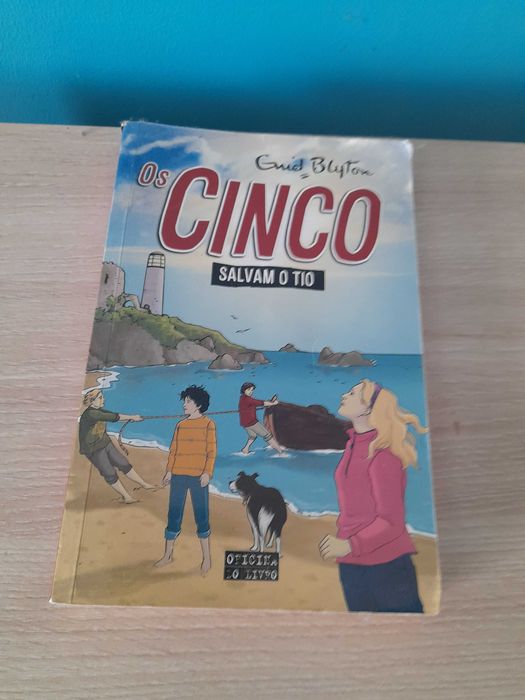 Lote 5 Livros Juvenis: Detective Maravilhas, Bando dos Quatro e Os Cinco