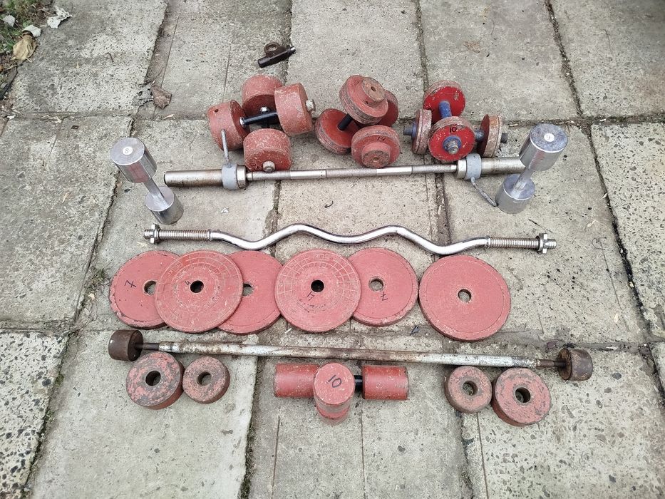 Штанга, гриф Динамо, гриф, разборные гантели