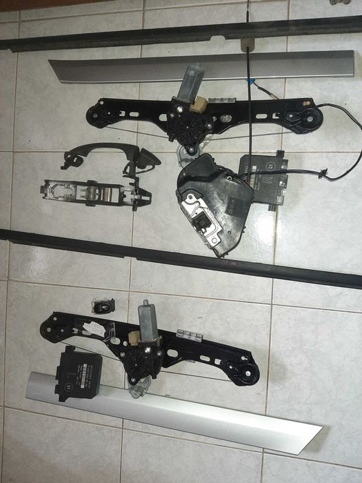 Elevador vidros mercedes w203 BMW E46 puxador friso temic