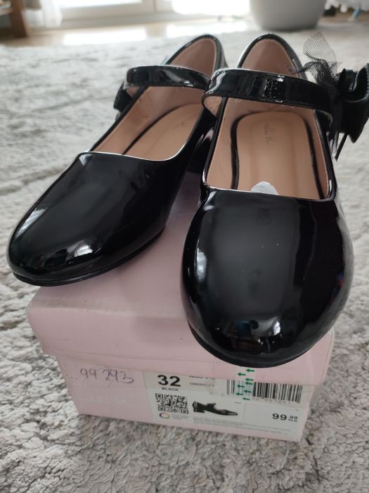 Lakierki dziewczęce Neli Blue 32