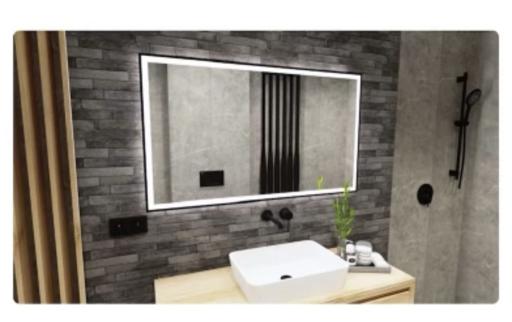 Lustro Led 60/100 cm Nowe, nieużywane