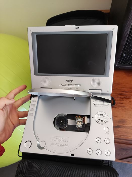 DVD portátil para carro