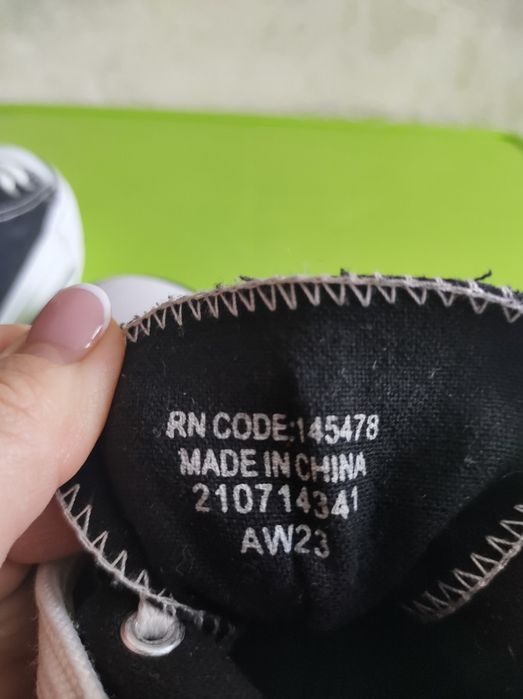 Жіночі високі кеди 40 розмір на платформі від бренду Primark