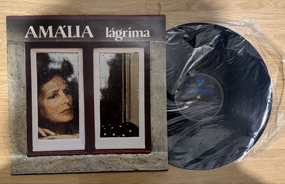 Vinil Amália Rodrigues – “Lágrima” (1983) – Excelente estado