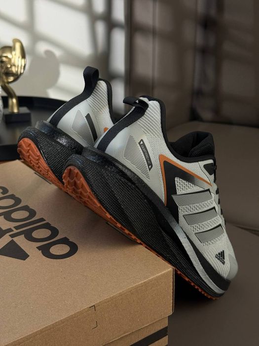 Кросівки Кроссовки Adidas Duramo Speed Light Grey Black Сірий Серый Кросовки демісезон