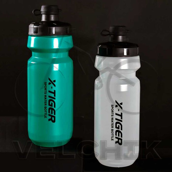 Фляга для велосипеда X-TIGER 650 мл + фляготримач комплект, бутылка