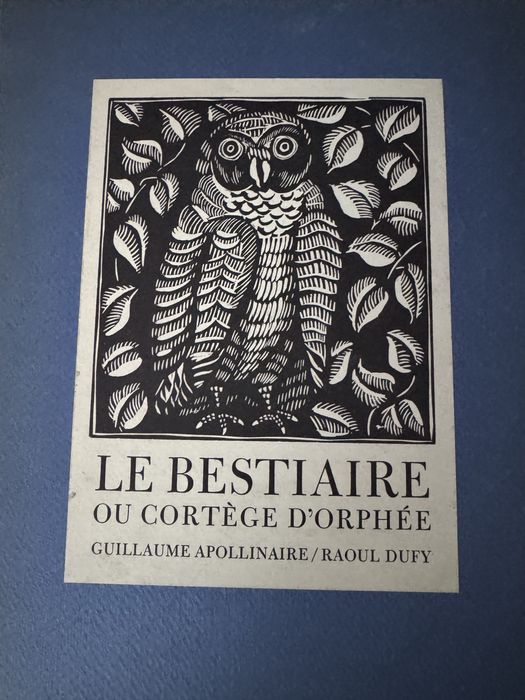 Livro de colecionador: Le bestiare (Apollinaire)