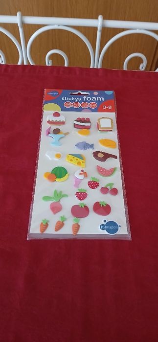 Stickys foam da ItsImagical, embalados