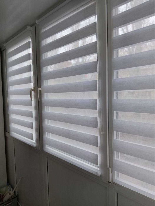 Жалюзі під ключ. Жалюзи ПВХ/тканина. Жалюзи Николаев