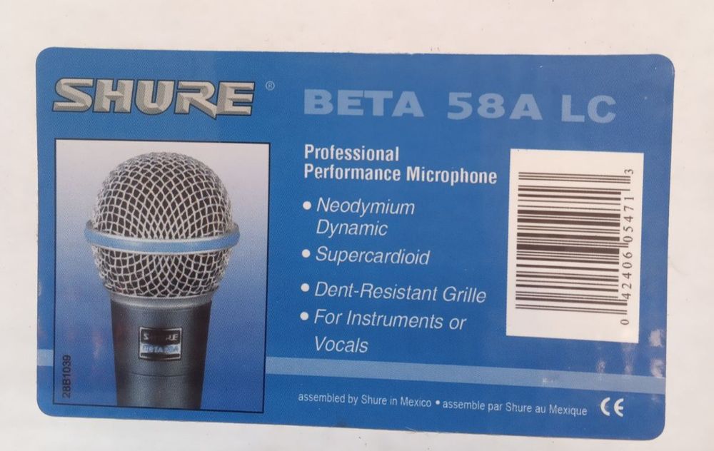 SHURE BETA 58A ジャンク品 Оголошення OLX.ua: сервіс оголошень України — купівля/продаж бу та