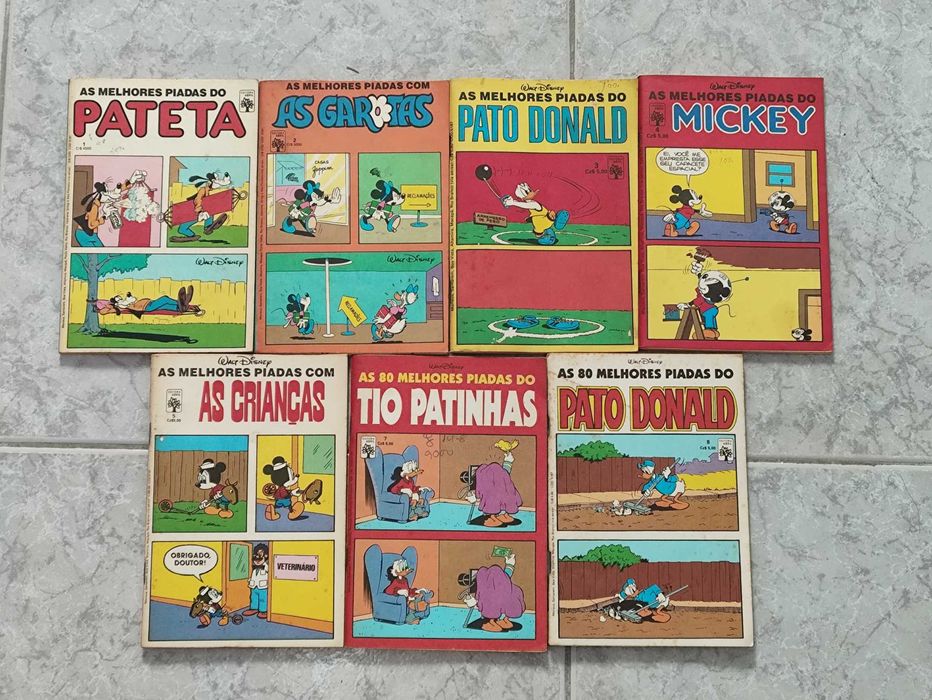 "Tio Patinhas", "Disney Extra", etc... - as melhores BDs da Disney