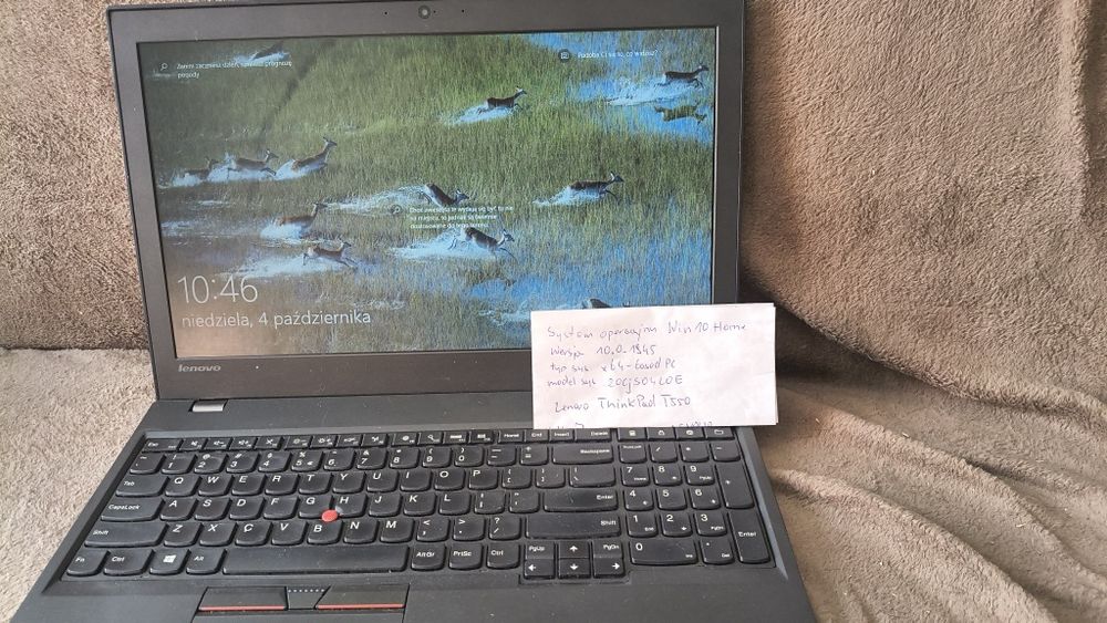Laptop Lenovo ThinkPad T550