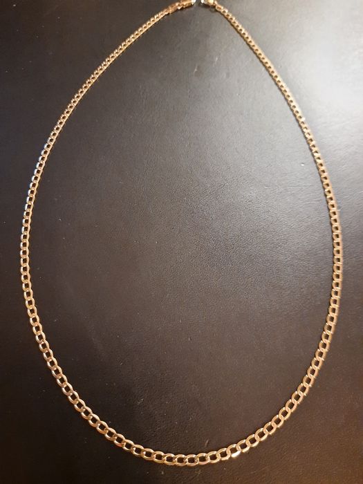 Złoty łańcuszek damski pancerka 333 ZÓŁTE ZŁOTO łańcuszek 46cm!!!