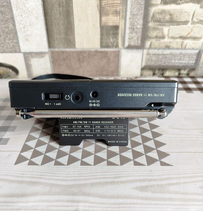 Радиоприемник XHDATA D-219 FM/AM/SW  всеволновой / Батарейки в Подарок